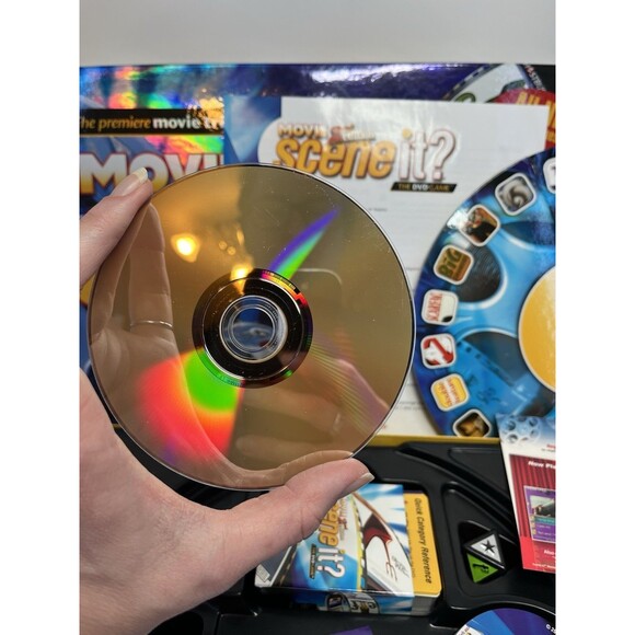 Scene It? Movie 2nd Edition DVD Trivia Board Game Mattel 2007 Preowned COMPLETE - Picture 8 of 10